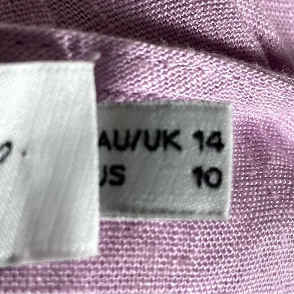 Petal & Pup Apex Lilac Purple Wrap Dress Size 10 - Picture 6 of 10